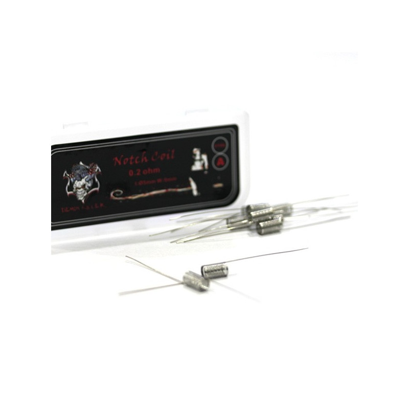 Boite de 10 Coil NotchCoil Demon Killer 0,2 Ohm df.