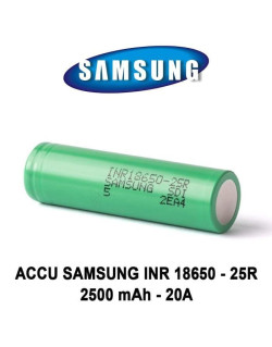 Accu Samsung 18650 25R 2500 mAh