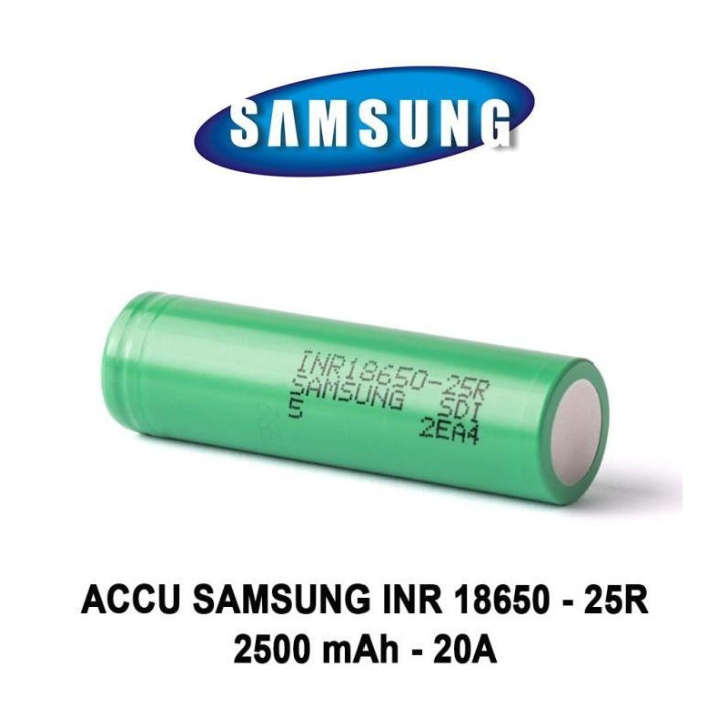 Accu Samsung 18650 25R 2500 mAh