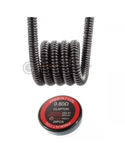 Coils Clapton Kanthal 0,6 ohm