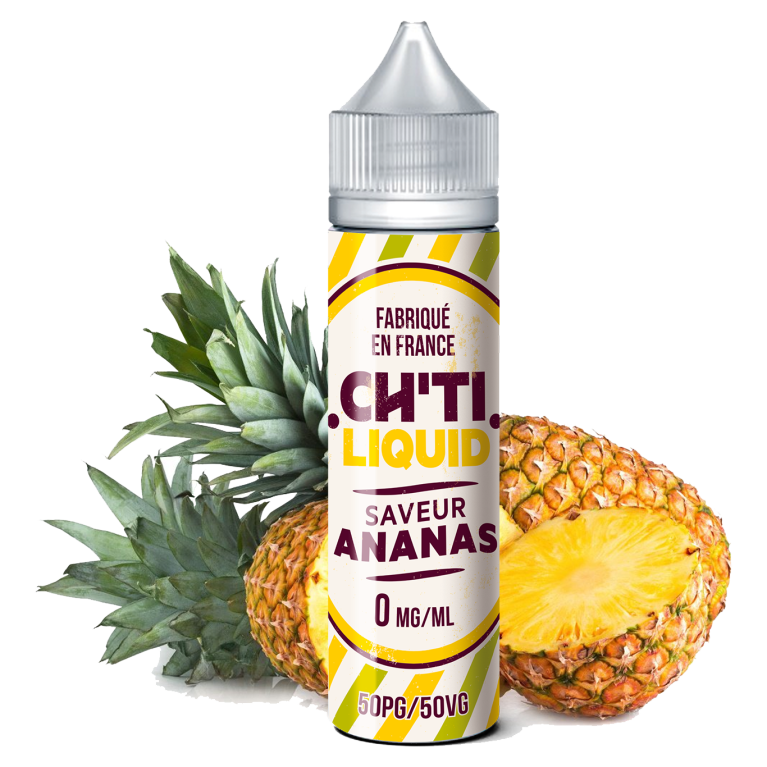 Ch'ti Liquid Ananas 40 ml 0mg Ch'ti Liquid Ananas 40 ml 0mg