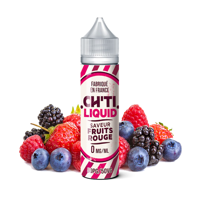 Fruits rouges Ch'ti Liquid 40ml 0mg