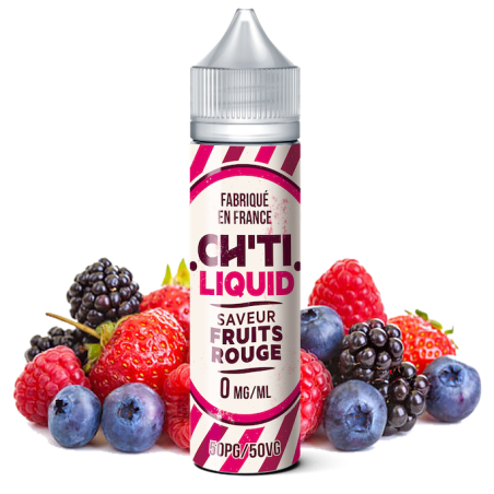 Fruits rouges Ch'ti Liquid 40ml 0mg