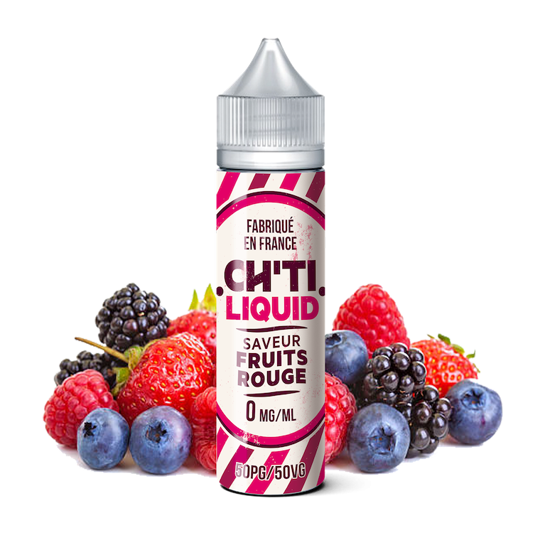 Fruits rouges Ch'ti Liquid 40ml 0mg Fruits rouges Ch'ti Liquid 40ml 0mg