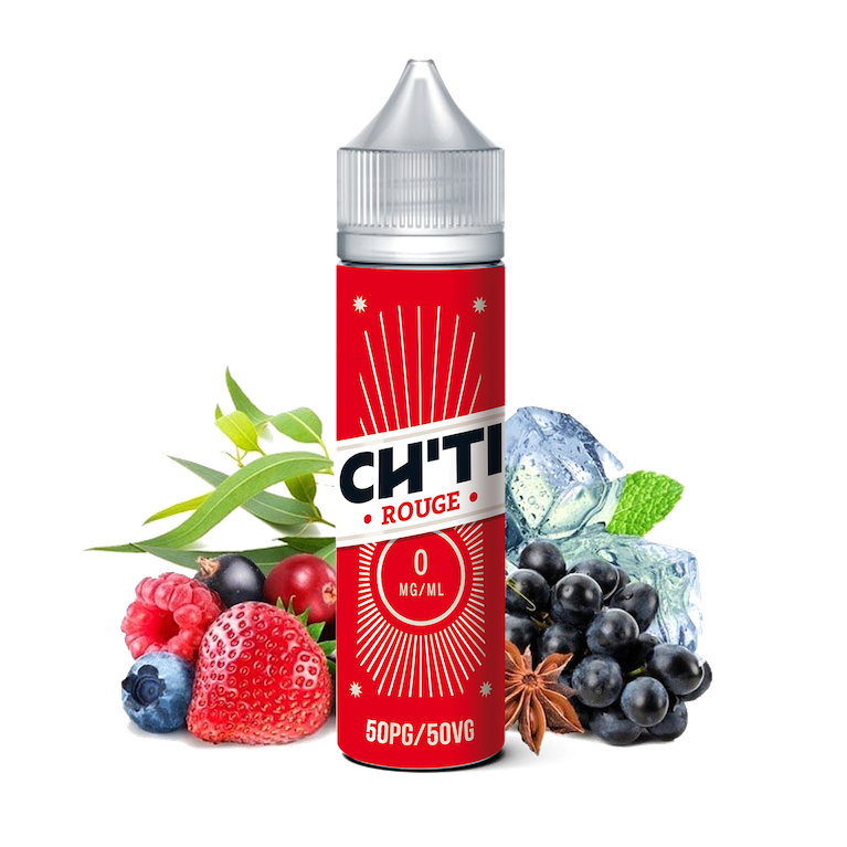 Ch'ti Liquid Rouge 40 ml 0mg