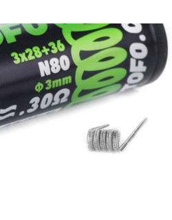 Alien Coils Ni80 Wotofo 3x 28G