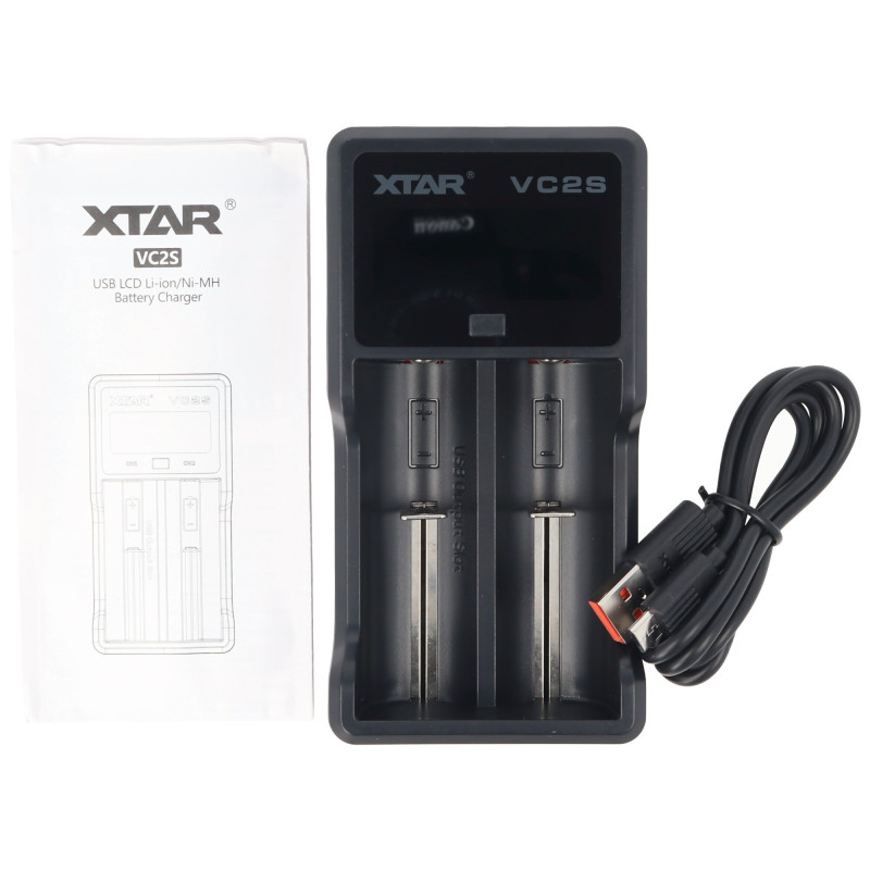 Chargeur accu D2 de XTAR