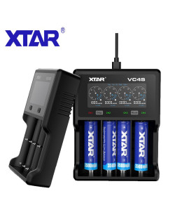 Chargeur Accus VC4S Xtar Light