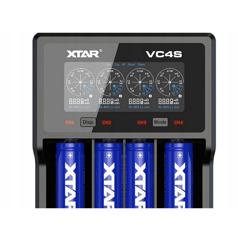 Chargeur Accus VC4S Xtar Light