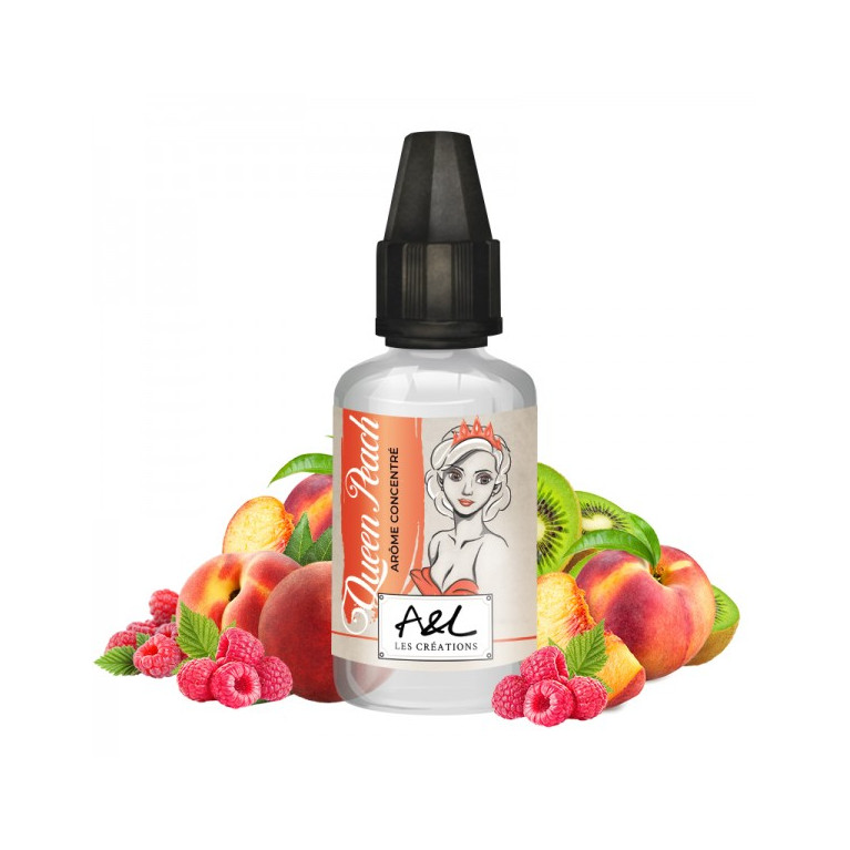 Concentré Queen Peach 30ml Les Créations by Arômes et Liquides