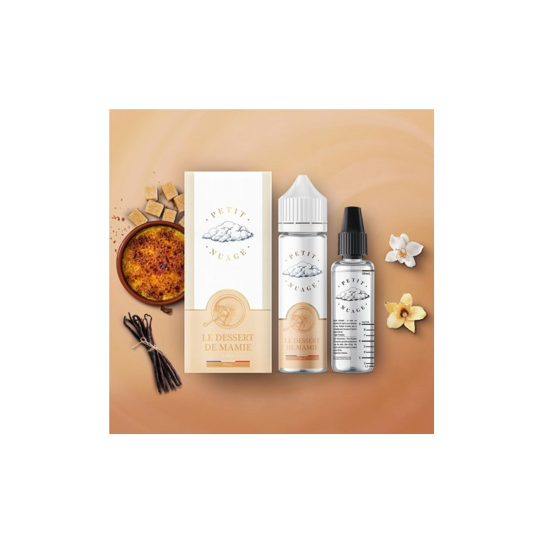 Dessert de Mamie - Petit Nuage - 50ml 0mg Dessert de Mamie - Petit Nuage - 50ml 0mg