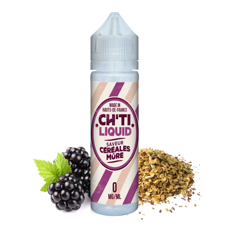 Ch'ti Liquid Cereales mures 50ml 0mg