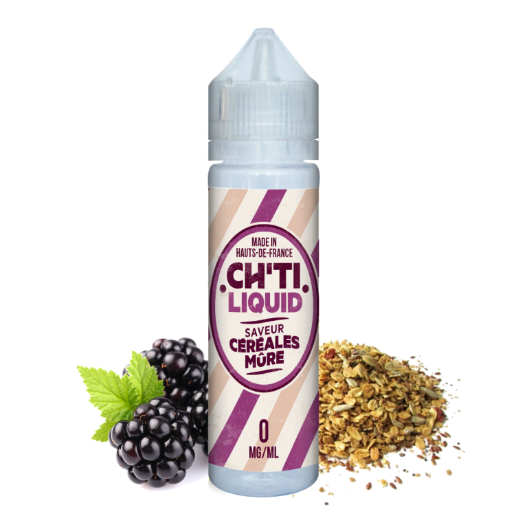 Ch'ti Liquid Cereales mures 50ml 0mg Ch'ti Liquid Cereales mures 50ml 0mg