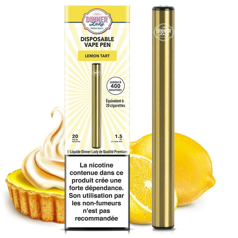 Vape Pen Dinner Lady Lemon Tart