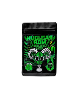 Paire De Coils Alien Fait Main Nuclear RAM Ni 80 /0.25 En Single - Charro Coils