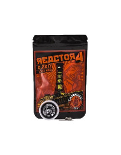 Paire De Coils Alien Fait Main Chernobyl Reactor4 Ni 80 /0.22 En Dual - Charro Coils
