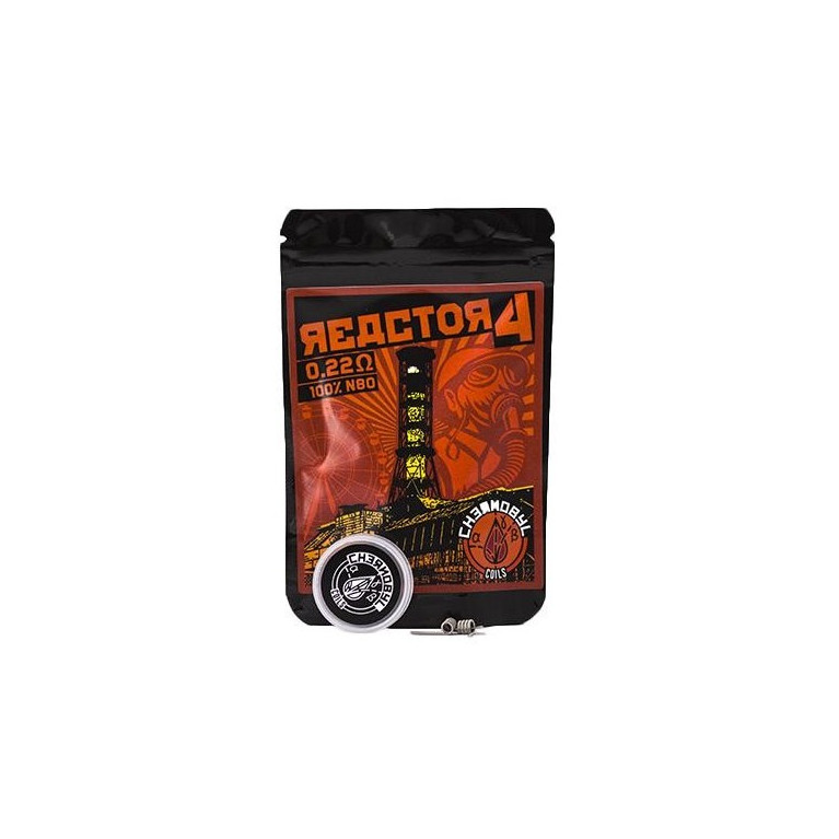 Paire De Coils Alien Fait Main Chernobyl Reactor4 Ni 80 /0.22 En Dual - Charro Coils Paire De Coils Alien Fait Main Chernobyl Reactor4 Ni 80 /0.22 En Dual - Charro Coils
