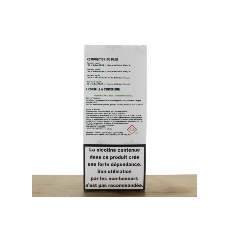 Pack Diy 200ml 50/50 6mg