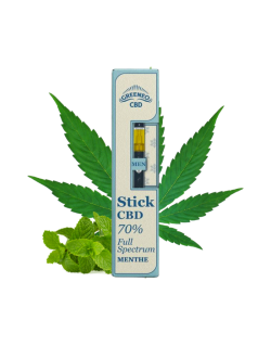 CBD Stick Menthe 70% Greeneo