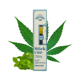 CBD Stick Menthe 70% Greeneo