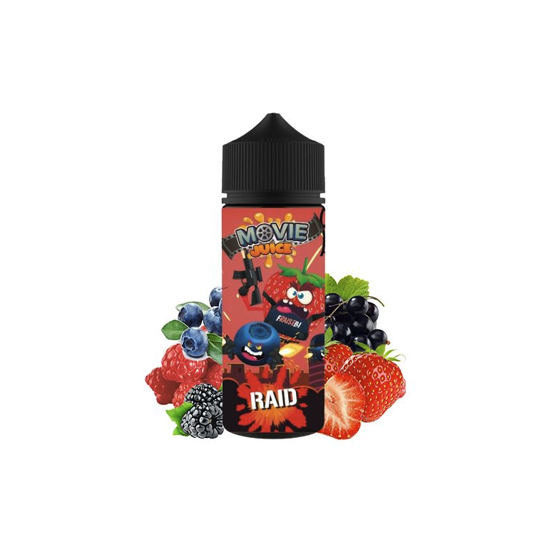Raid Movie Juice 100ml by Secret's LAB Raid Movie Juice 100ml by Secret's LAB