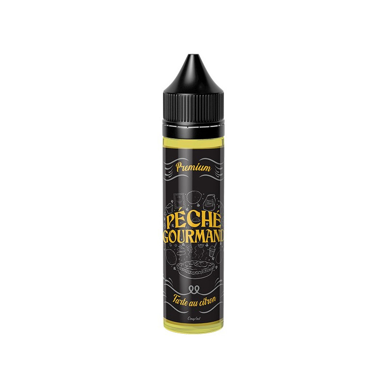 La Tarte citron Meringué - Péché Gourmand - 50ml 0mg