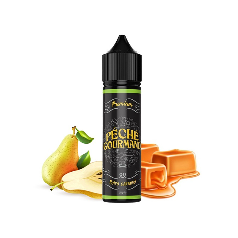 Le Poire Caramel - Péché Gourmand - 50ml 0mg