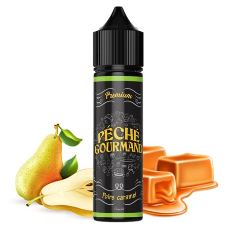 Le Poire Caramel - Péché Gourmand - 50ml 0mg