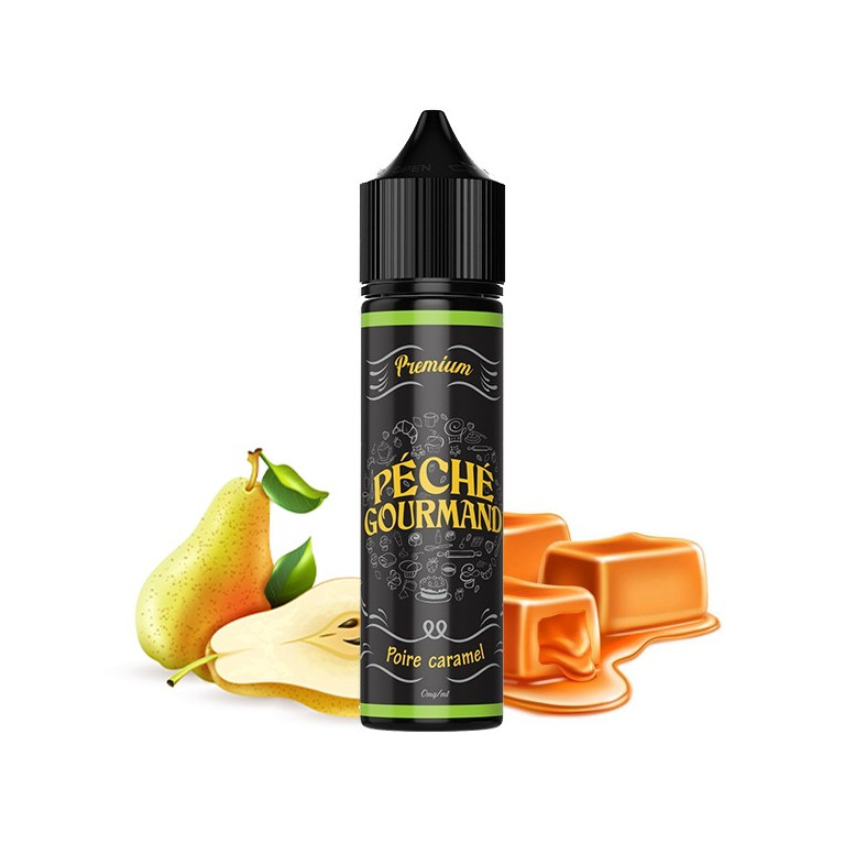 Le Poire Caramel - Péché Gourmand - 50ml 0mg