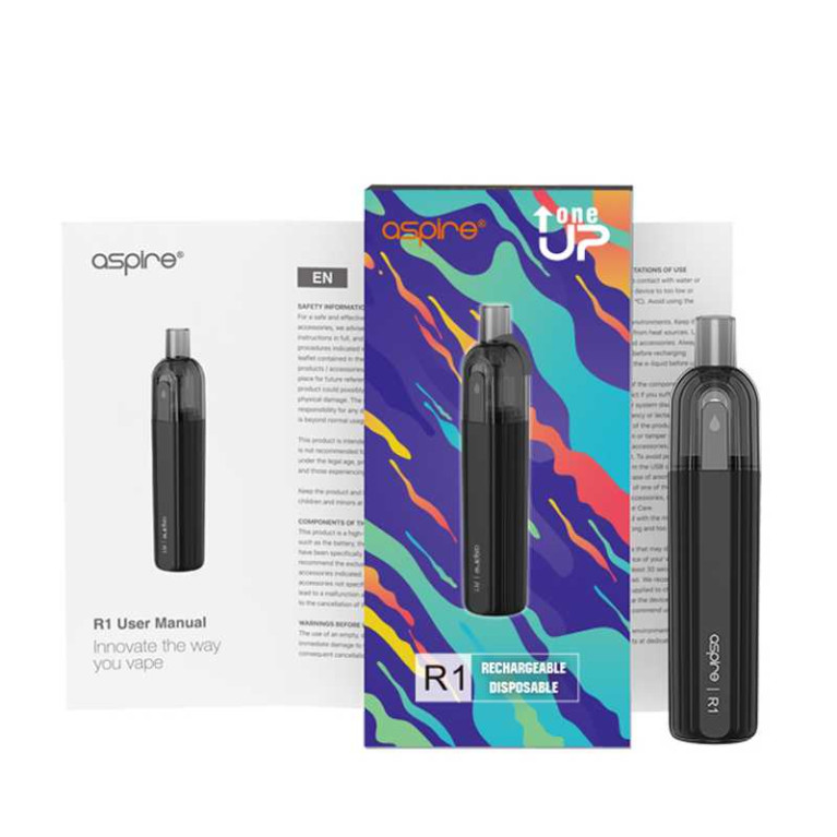 Kit Pod R1 650mah - Aspire ar. Kit Pod R1 650mah - Aspire ar.