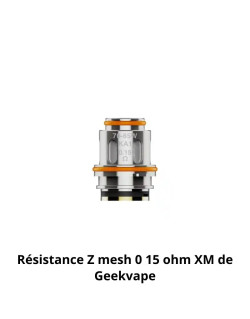 Résistances Z Series Zeus Mesh Z 0.15 Ohms