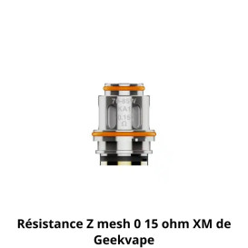 Résistances Zeus Mesh Z 0.15 Ohms