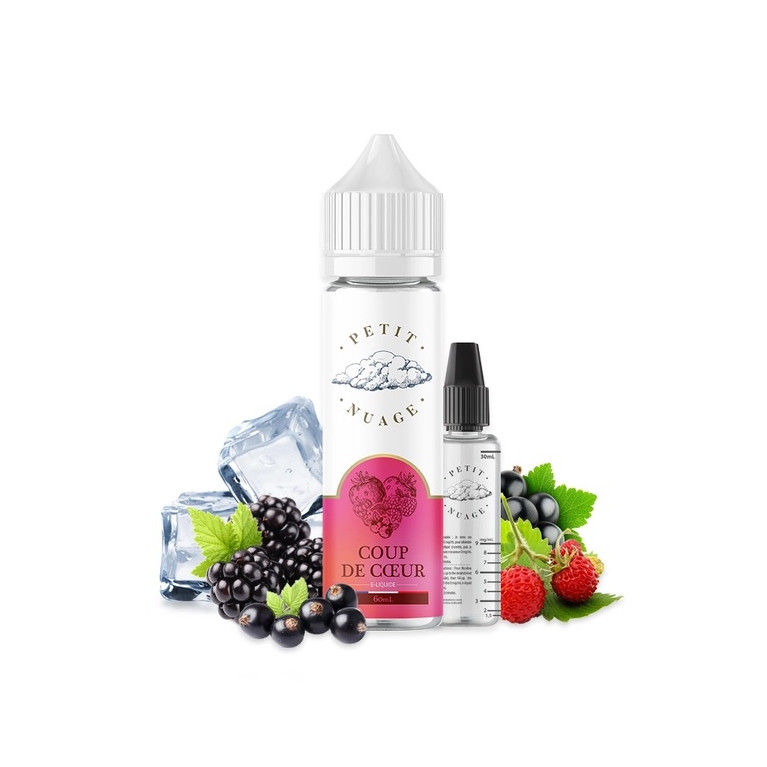 Coup de Coeur - Petit Nuage - 50ml 0mg ar. Coup de Coeur - Petit Nuage - 50ml 0mg ar.