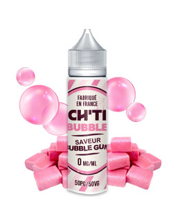 Ch'ti Liquid Bubble Gum 40ml 0mg