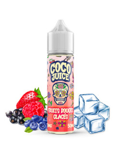 Fruits rouges glacés - Coco Juices - 50ml -0 mg