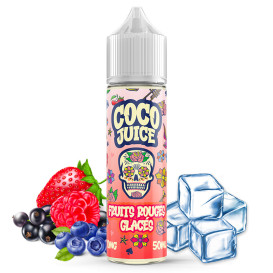 Fruits rouges glacés - Coco Juices - 50ml -0 mg