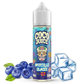 Myrtille glacée- Coco Juices - 50 ml - 0mg