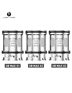 Résistances UB Max - Lost Vape ot.