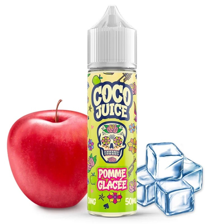 Pomme Glacée Coco Juice 50mpl 0mg ar.