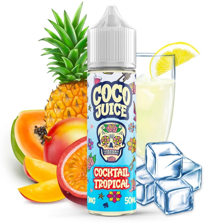 Cocktail Tropical Coco Juices 50ml omg ar. Cocktail Tropical Coco Juices 50ml omg ar.