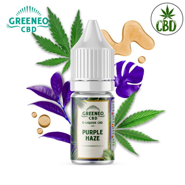 E liquide Purple Haze Greeneo 500mg E liquide Purple Haze Greeneo 500mg