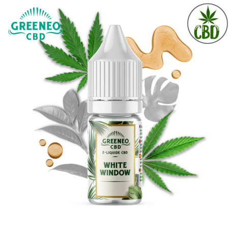 E liquide White Window Greeneo 500mg