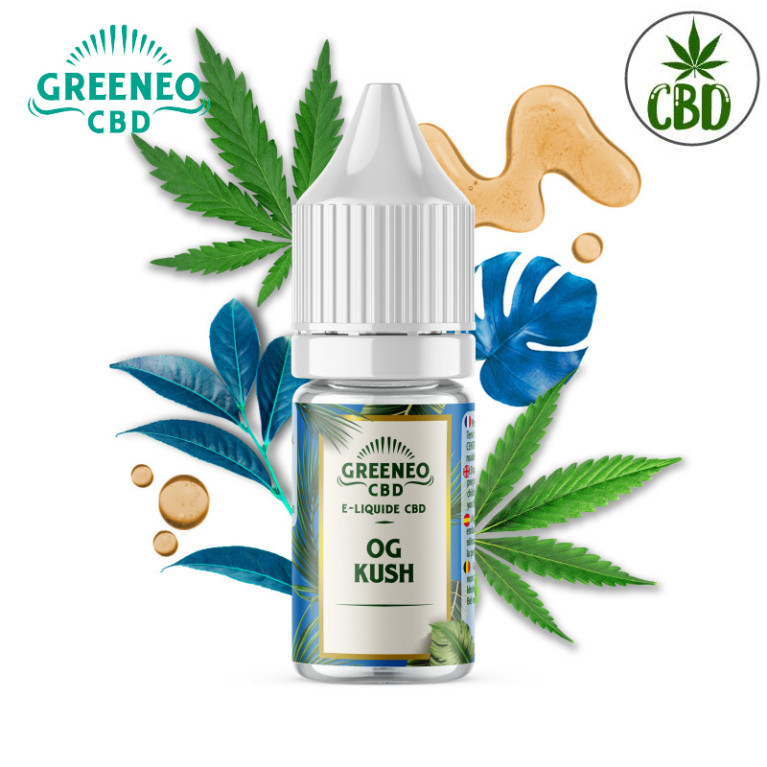 E liquide OG KUSH Greeneo 1000mg