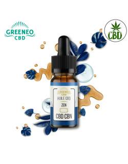 Huile de CBD + CBN Zen - GREENEO 1000mg