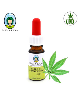 Huile CBD de Chanvre BIO CBD 20% - Mama Kana DF.