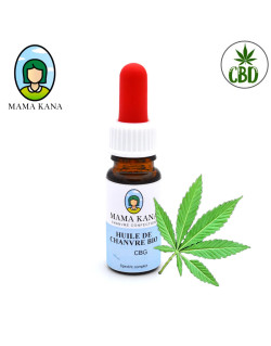 Huile CBD de Chanvre BIO CBG 20% - Mama Kana DF.