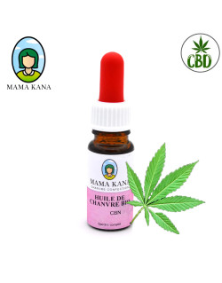 Huile CBD de Chanvre BIO CBN 20% - Mama Kana DF.