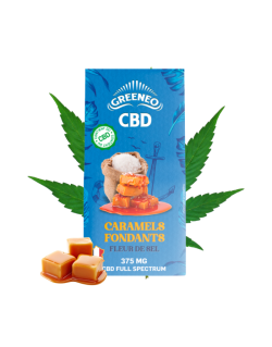Caramels Fondants à la fleur de sel au CBD GREENEO 375mg