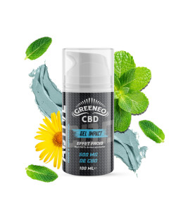 Active GEL CBD IMPACT Greeneo 100ml 500mg