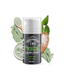 Gel effort (Crème CBD sport ) Greeneo 1000mg